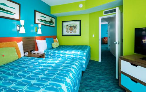 Universal’s Cabana Bay Beach Resort - Two Bedroom Suite Two Queen Beds